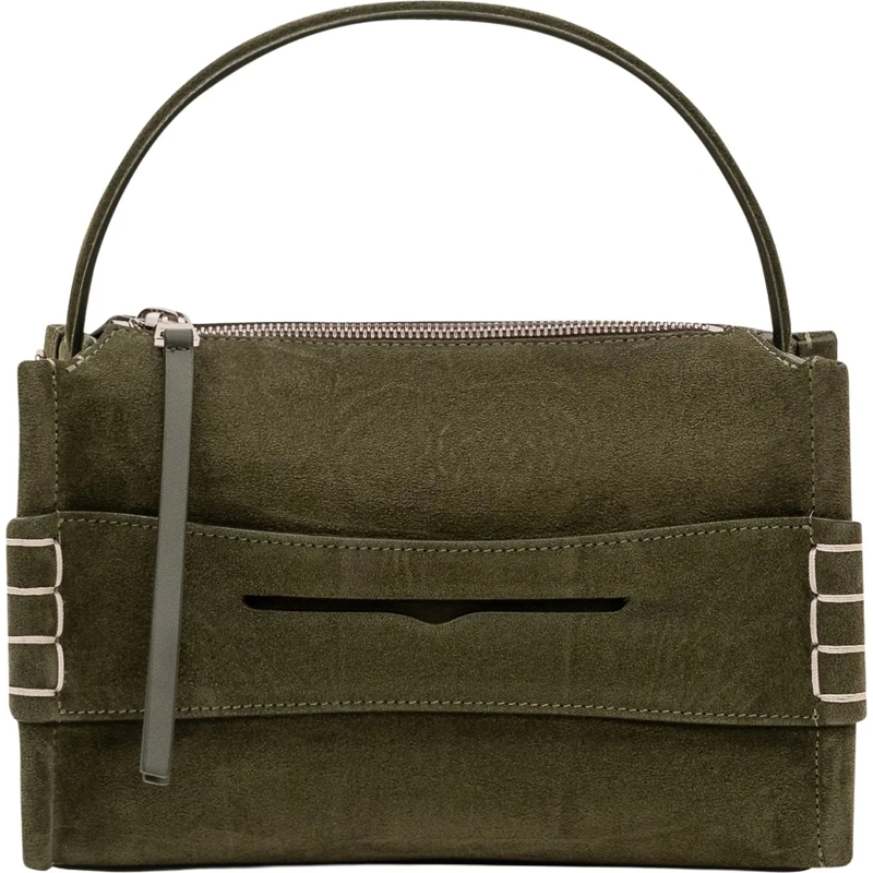 J.W.Anderson Fourre-tout Borsa Loafer con Manico grün