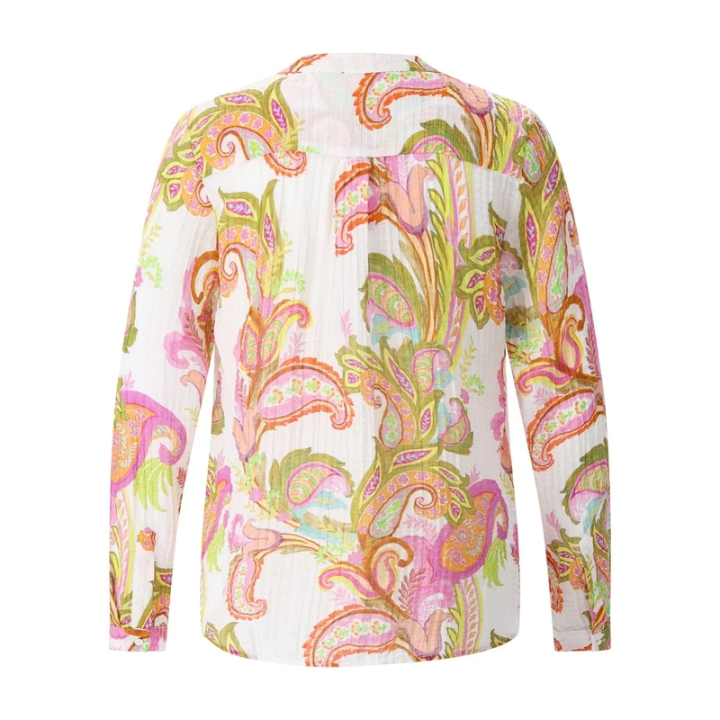 Emily can den Bergh Bluse Bluse mit Paisley-Muster mehrfarbig(Image 2)