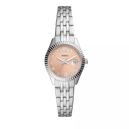 Fossil Scarlette Micro Three-Hand Date Stainless Steel Wa Two-Tone Quartz Watch