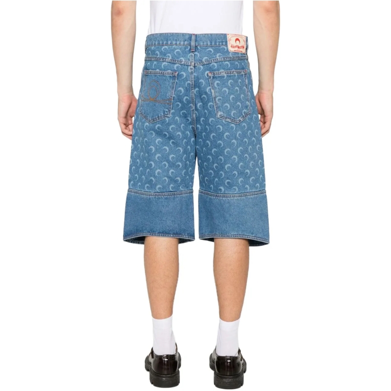 Marine Serre Shorts Shorts Light Blue blau(Image 2)