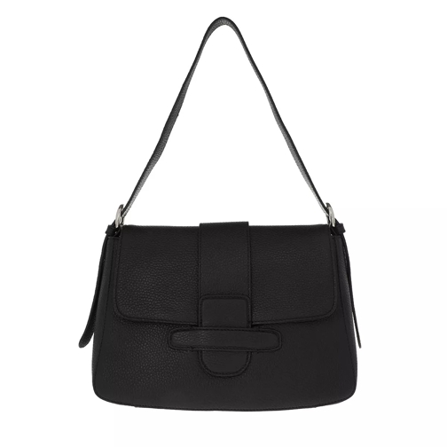 Abro Shopping Bag Camilla Big Black/Nickel Satchel