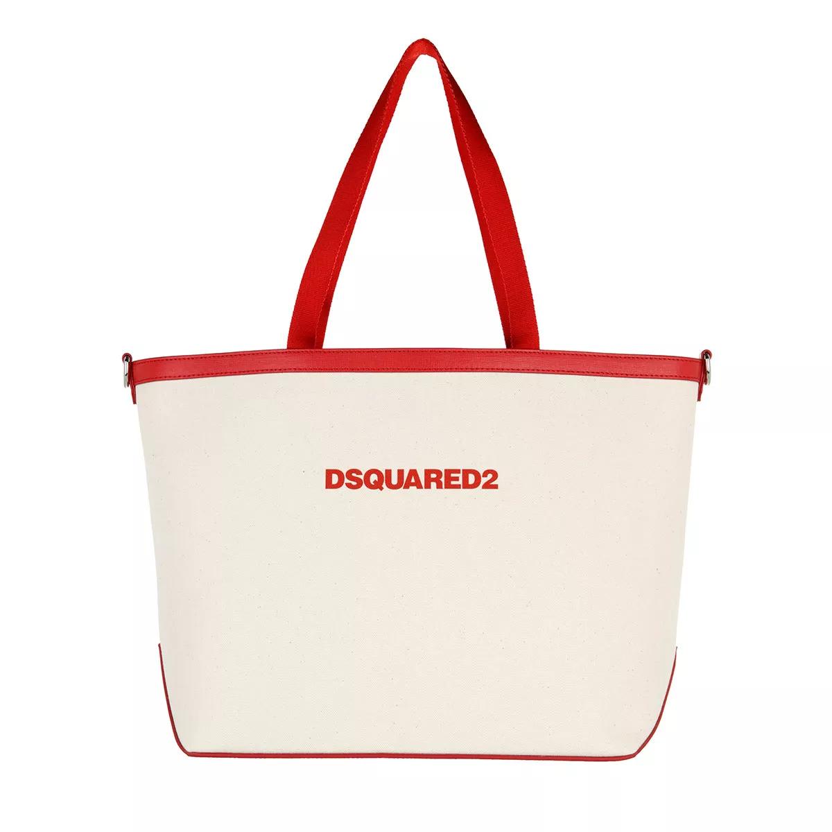 Dsquared2 Shopper - Large Shopping Bag - Gr. unisize - in Beige - für Damen