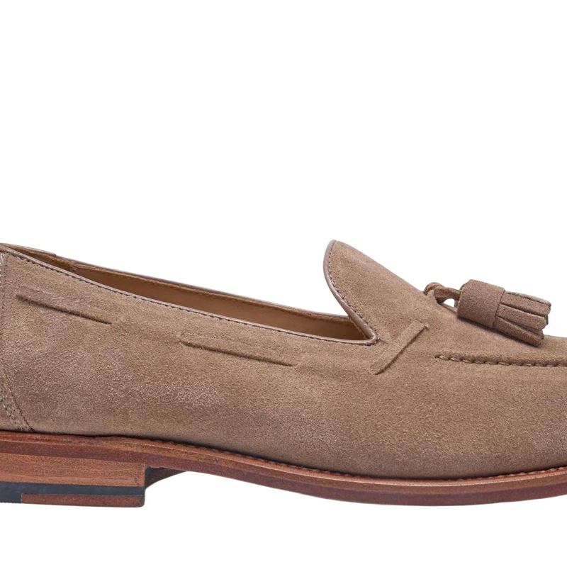 Heinrich Dinkelacker Loafer Loafer Wien Plain Tassel V beige(Image 3)