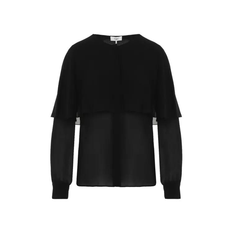 Chloé - Silk Blouse - Größe 38 - black