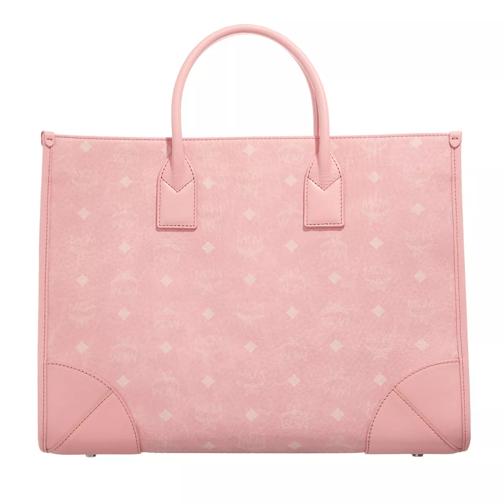 MCM Munchen Tote Large Pink Sac à provisions