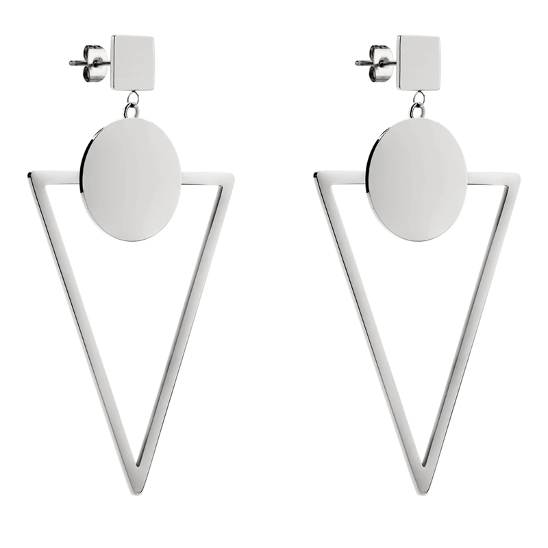 Liebeskind Berlin Ohrstecker Edelstahl Ohrringe silber