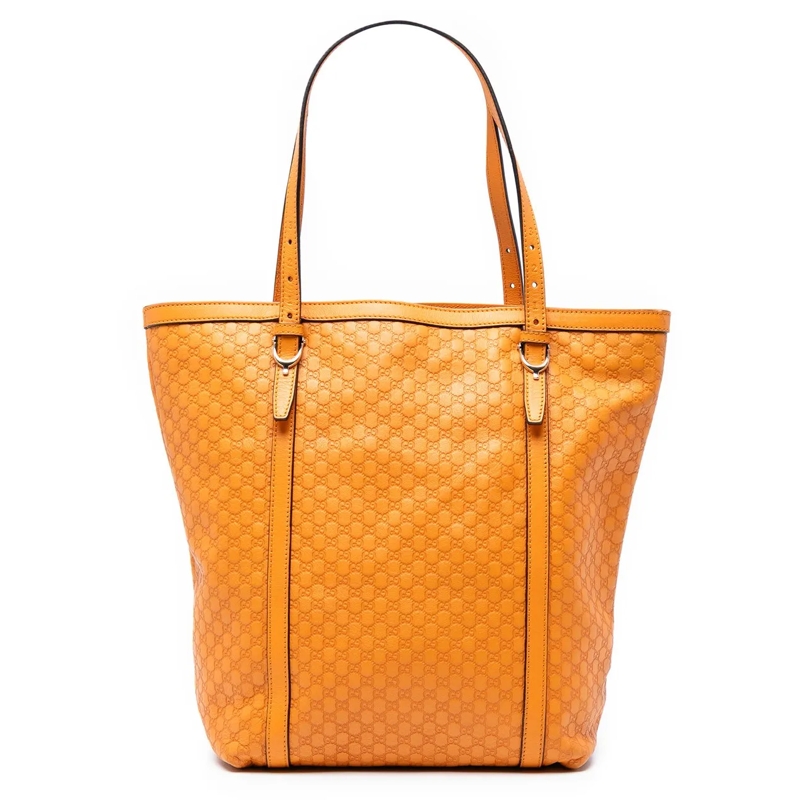 Gucci Shopper Medium Microguccissima Nice Tote orange