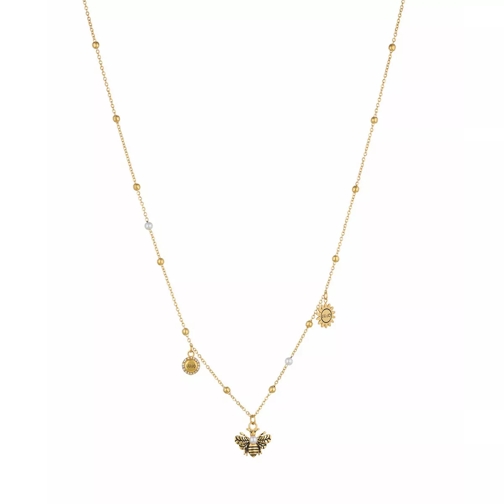 LIU JO Necklace Tropical Dream Bee Short Gold Mittellange Halskette