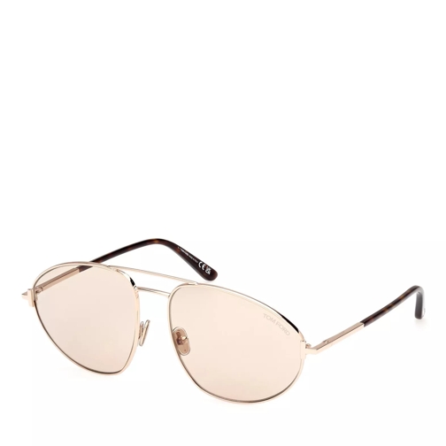 Tom Ford Ken shiny rose gold Sunglasses