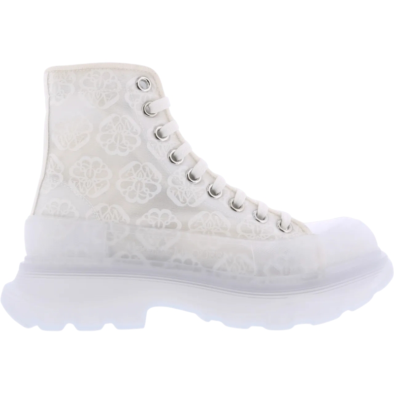 Alexander McQueen Laarzen Dames H.Boot Tread.Fa.S.Ru D.M./T.S. weiß