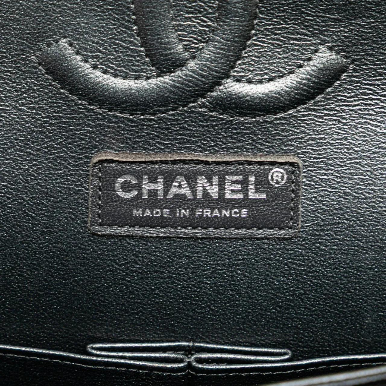 Thumbnail - Chanel Hobo Bags - Medium Classic Chevron Caviar Double Flap - Gr. unisize - in Schwarz - für Damen