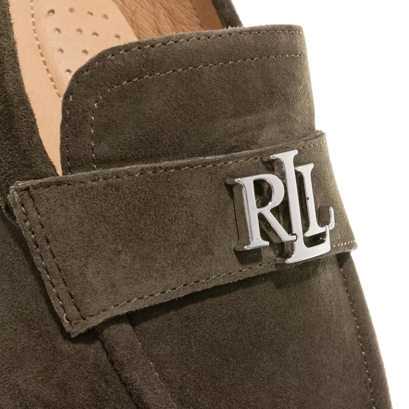 Lauren Ralph Lauren Driver Averi III Loafer Dark Olive(Image 3)