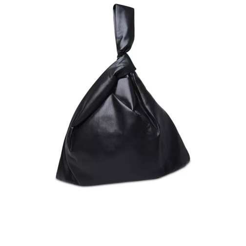 Nanushka Large 'Jen' Black Vegan Leather Bag Black Sac à bandoulière