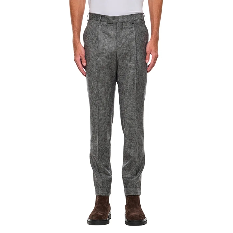 Pt01  Virgin Wool Trousers Grey