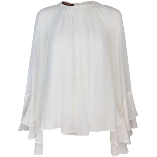 Max Mara Blusen Max Mara Studio Shirts White weiß