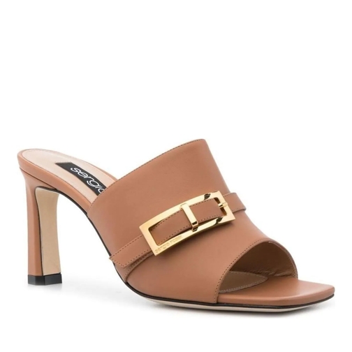 sergio rossi Claquette Sandals Brown schwarz