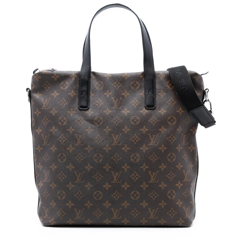 Louis Vuitton Schultertasche Monogram Macassar Kitan braun
