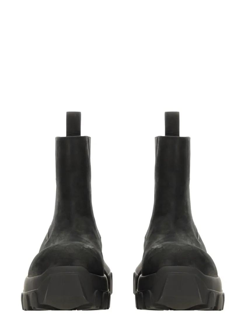 Thumbnail - Rick Owens Stiefel - Leather Boot - Gr. 38 (EU) - in Schwarz - für Damen