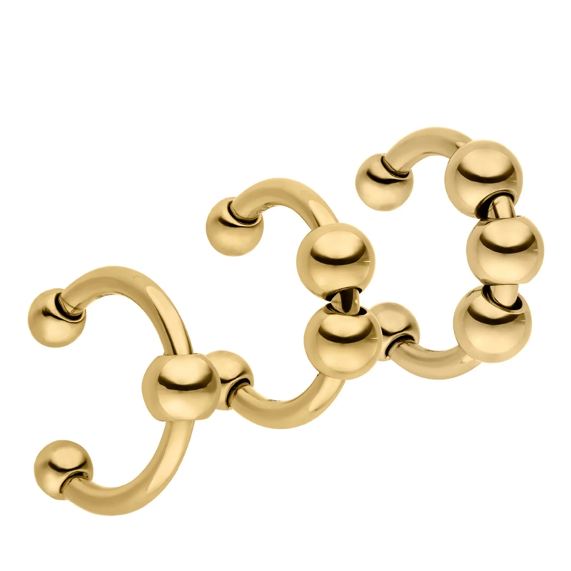 Liebeskind Berlin Mittellange Halskette Edelstahl Urban Chic gold