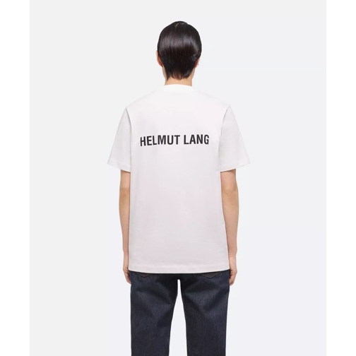 Helmut Lang HELMUT LANG Weißes Logo T-Shirt mehrfarbig 