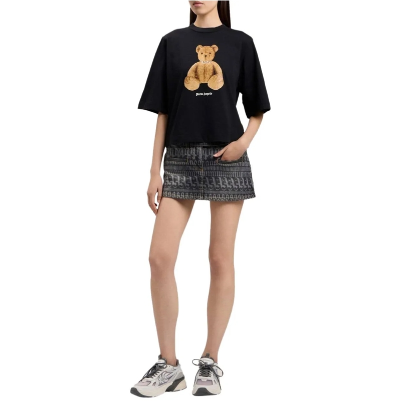 Palm Angels T-Shirt T-Shirts And Polos Nero schwarz(Image 3)