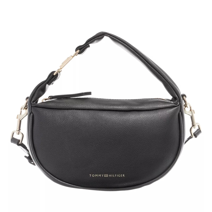 Tommy Hilfiger Th Contemporary Crossover Black Crossbody Bag