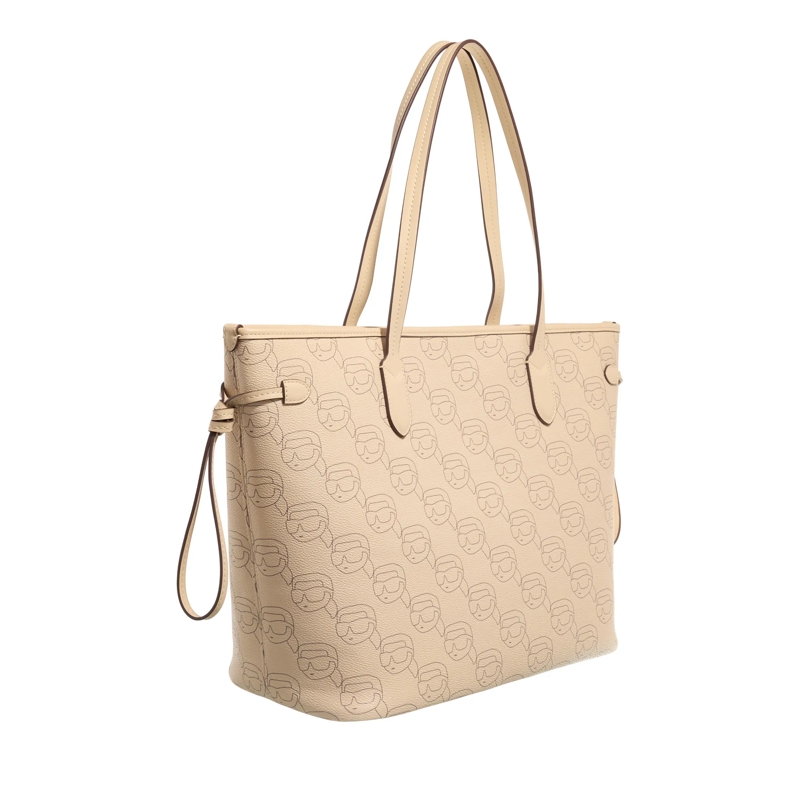 Karl Lagerfeld Shopper Ikon  Mono Cc Lg Tote Nft Aop Trench Beige(Image 3)