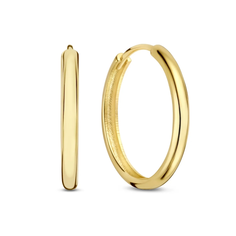 Isabel Bernard Créoles Rivoli Morgane 585 Gold Ohrringe Gold