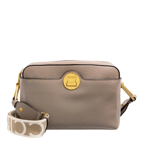 Coccinelle Liya Signature Warm Taupe 2 Sac à bandoulière