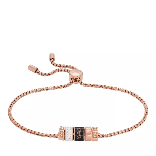 Emporio Armani Lacquer Components Bracelet Rose Gold Bracelet