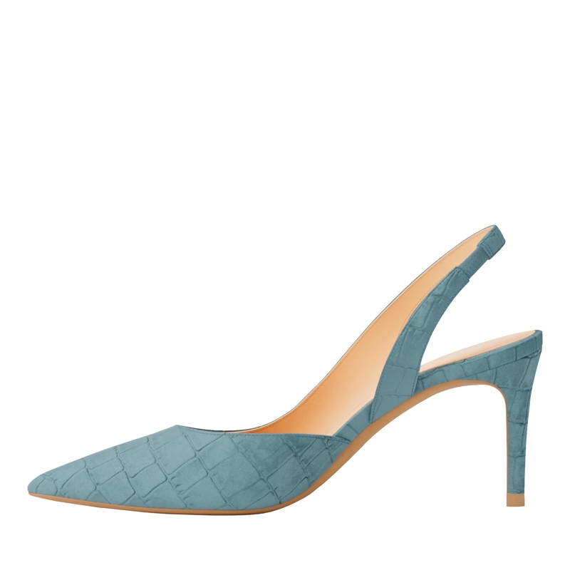 MICHAEL Michael Kors Pumps Alina Flex Sling Pump Chambray(Image 4)