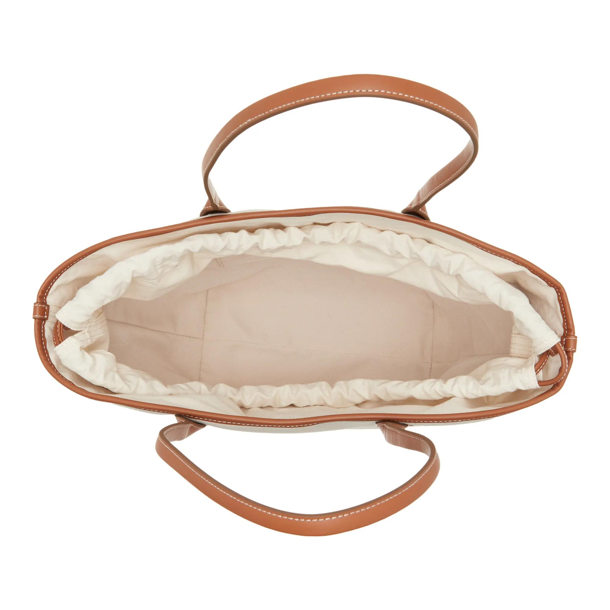 Karl Lagerfeld Shoppers & Totes Hotel Karl Medium Canvas Bag in beige