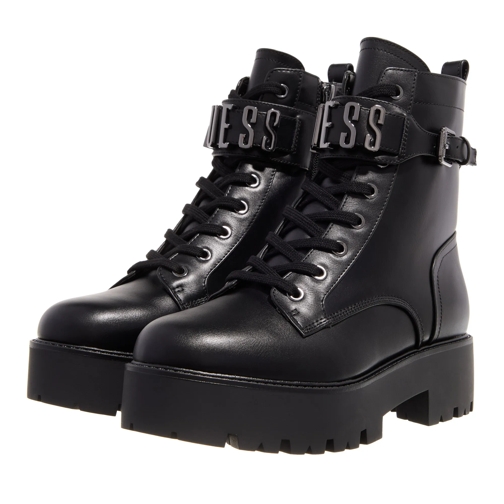 Guess Lace up Boots Vaires Black