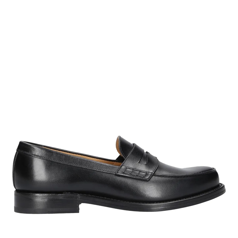 Heinrich Dinkelacker Mocassin Slipper Janosh K Plain AC schwarz
