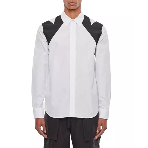 Alexander McQueen Printed Harness Shirt White 