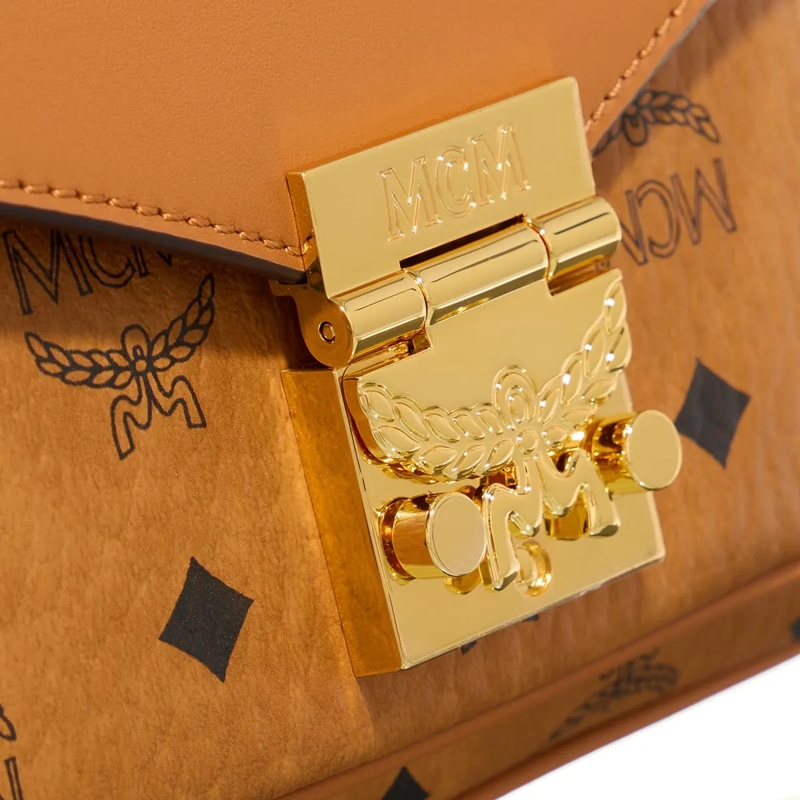 MCM Crossbodytas Tracy Vi Crossbody Med Co Cognac(Image 5)