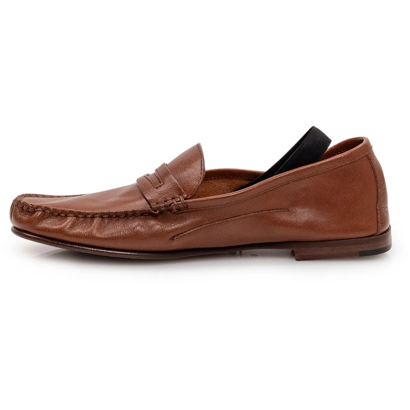 Versace Loafer Mocassini con Dettaglio Metallico Frontale braun(Image 4)