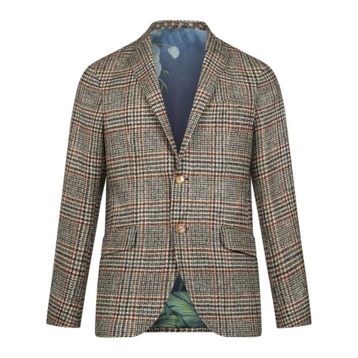 Etro Multicolor Tartan Jacket Multicolor Blazer