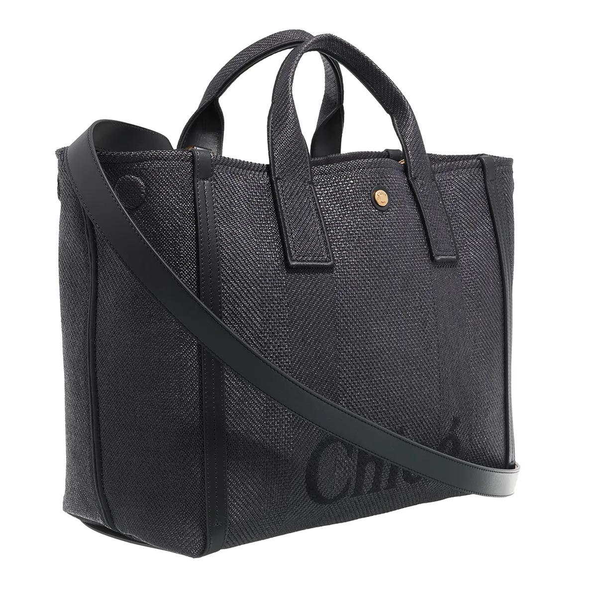 Chloé Shoppers & Totes Carry Tote Medium in grijs