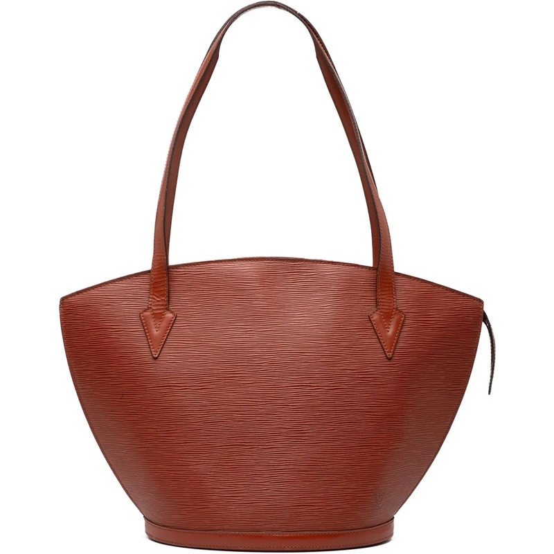 Louis Vuitton Schultertasche Epi Saint Jacques GM Long Strap braun