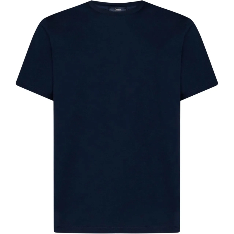 Herno T-Shirt Herno T-shirts and Polos Blue mehrfarbig