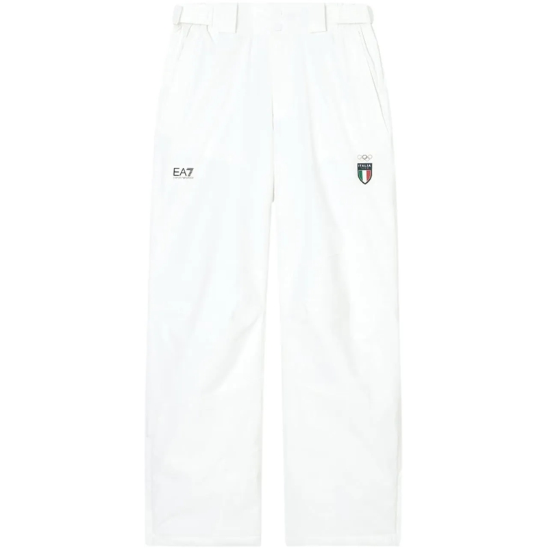 EA7  Trousers White weiß