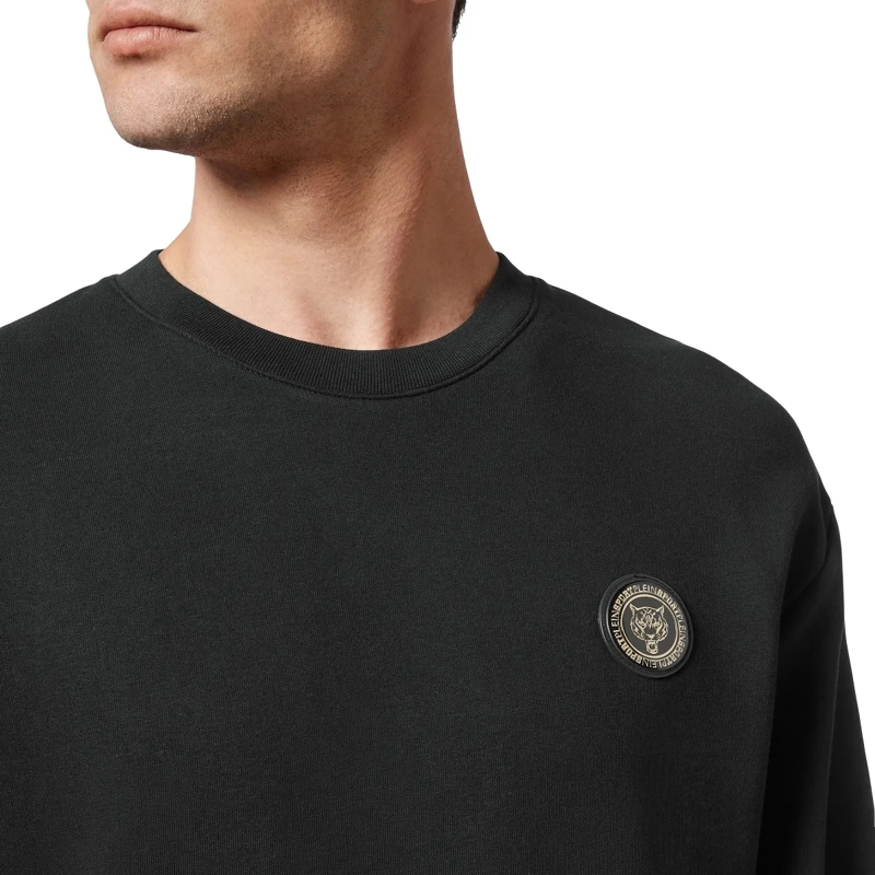 Plein Sport Top Sweatshirt Statement schwarz(Image 5)