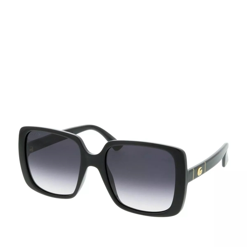 Gucci GG0632S-001 56 Sunglasses Black-Black-Grey Solglasögon