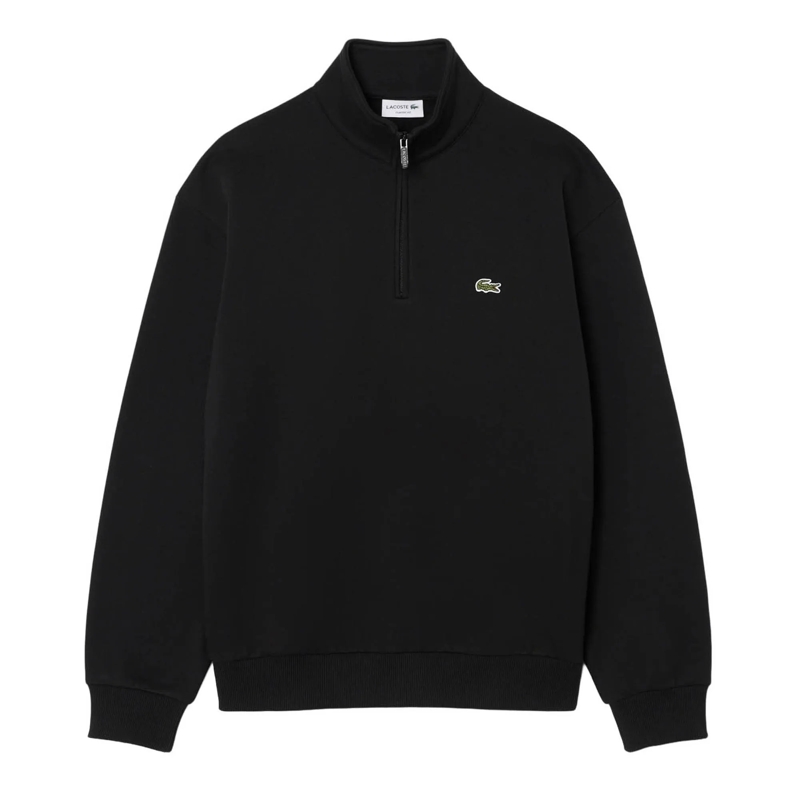 Lacoste  LACOSTE Herren Sweatshirt, Pullover mit Stehkragen schwarz