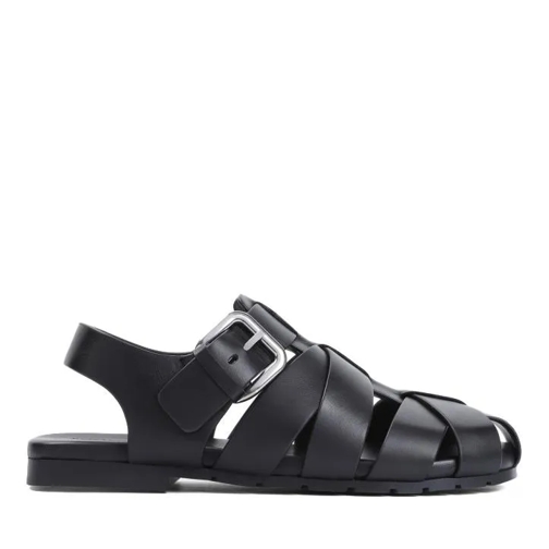 Bottega Veneta Alfie Sandal Black Stiefel