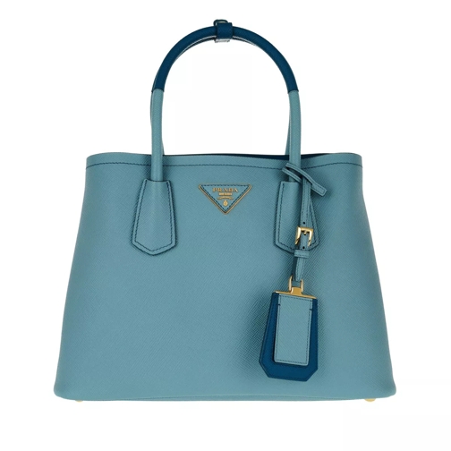 Prada Shopping Bag Saffiano Cuir Sky Blue Fourre-tout