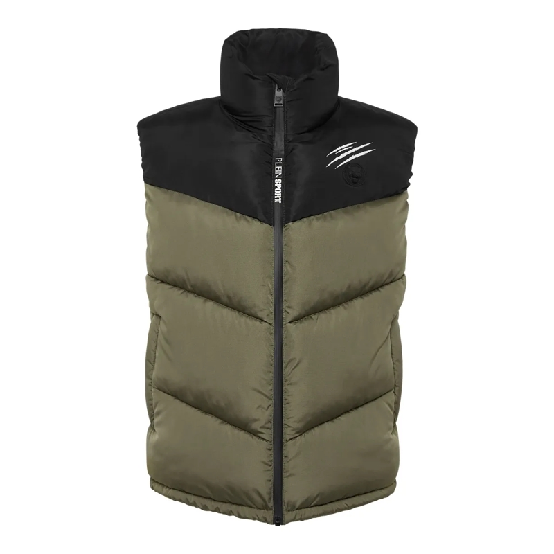 Plein Sport Weste Kurze Weste grün