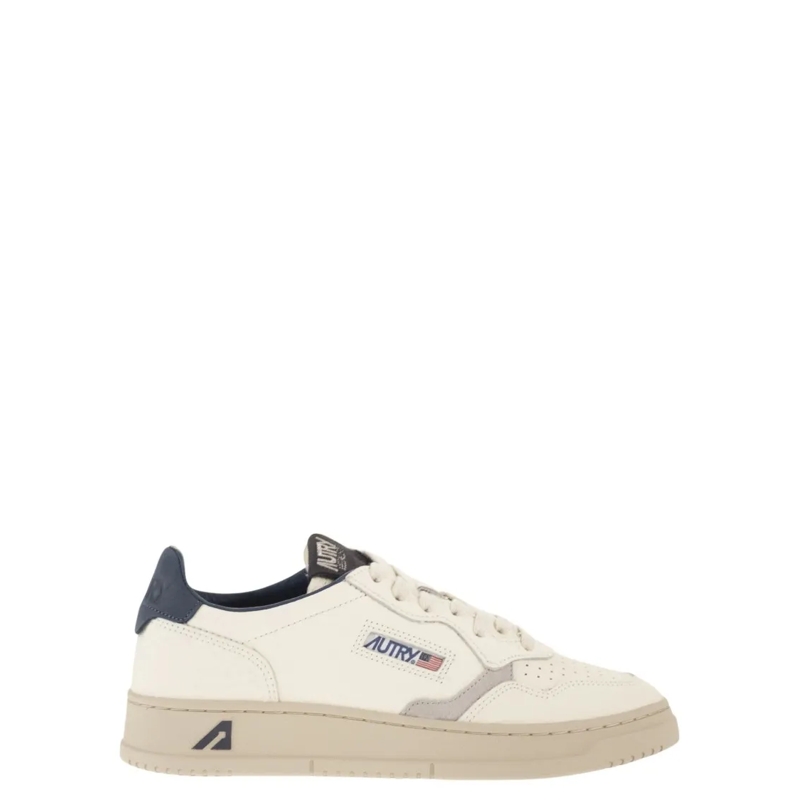 Autry International Lage-top sneaker Medalist Low - Leather Trainers Neutrals