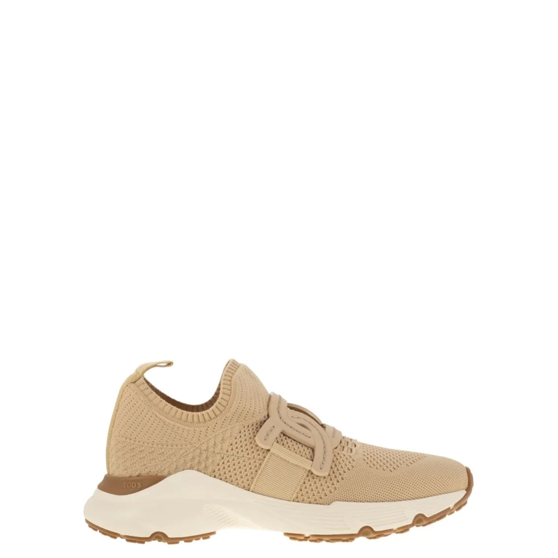 Tod's Low-Top-Sneaker Kate Technical Fabric Sneakers Neutrals